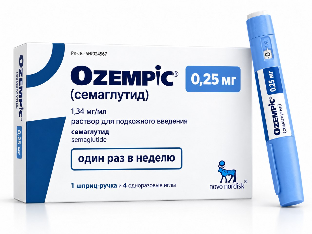 Ozempic, 0.25 мг